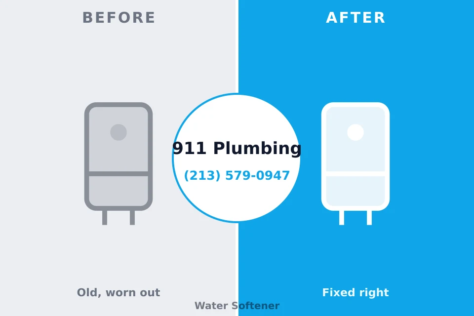 Before and after: plumbing repair Beach City, TX